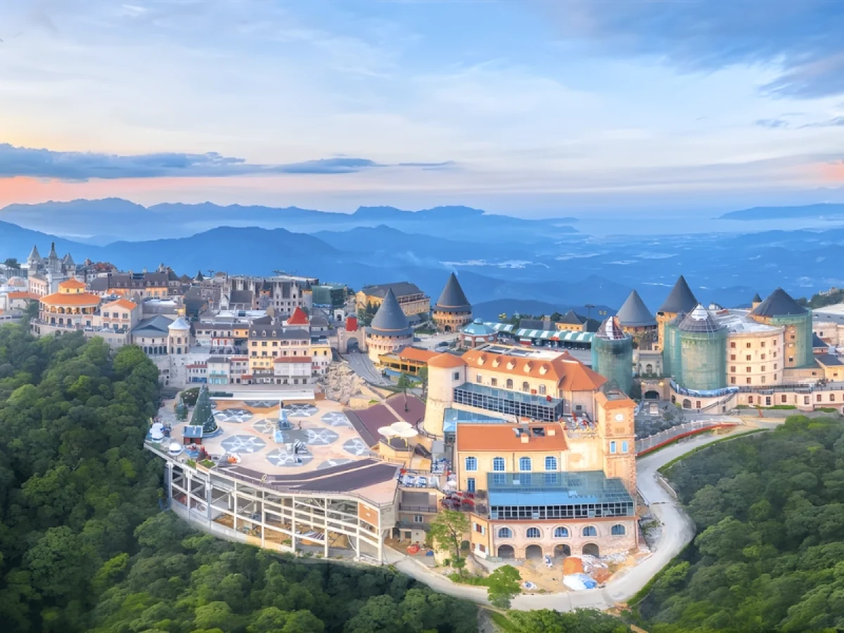 An overview of Sun World Ba Na Hills