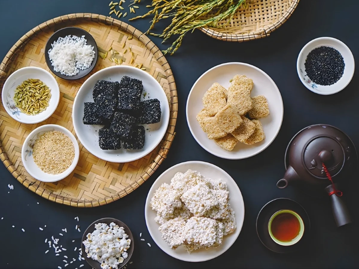 Delicious Cam Le sesame cake
