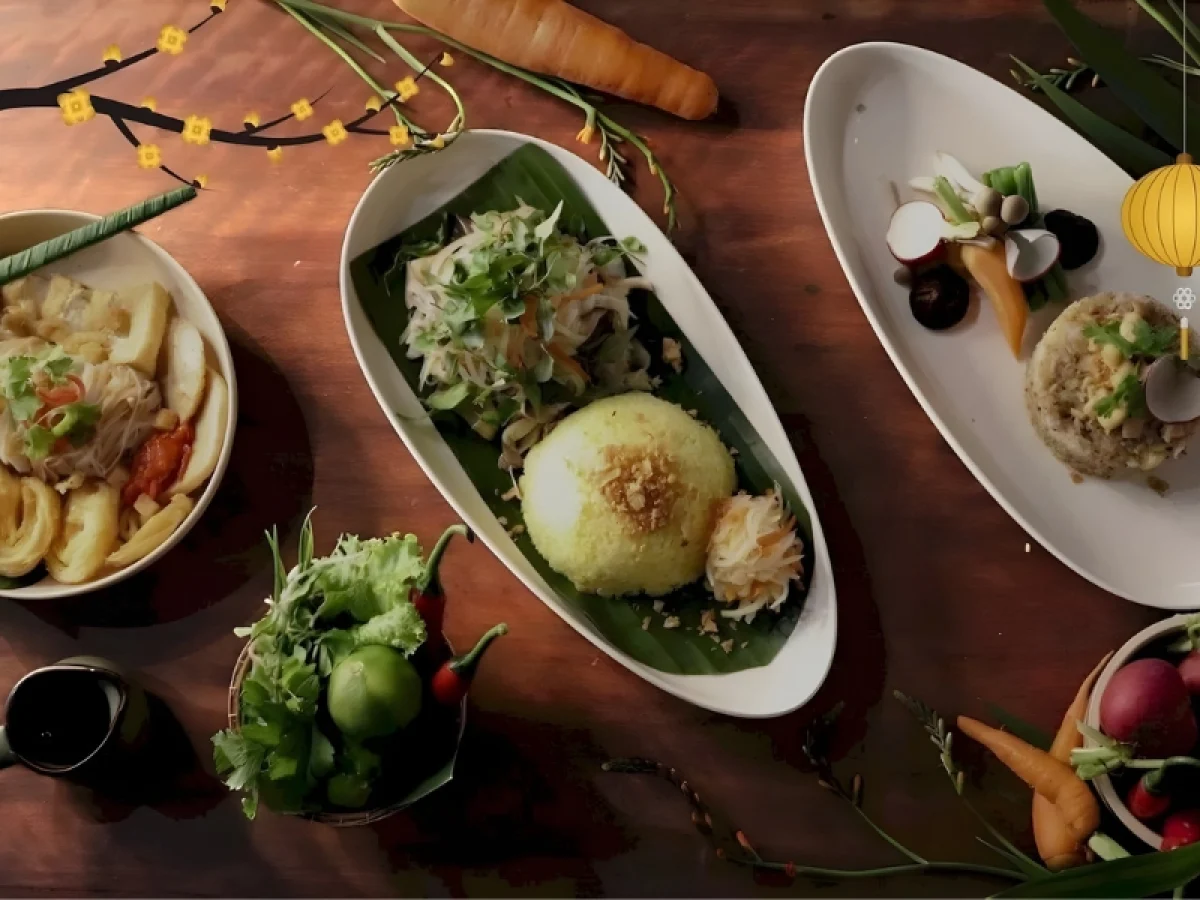 Vegan restaurants offer a diverse menu of traditional Vietnamese recipes