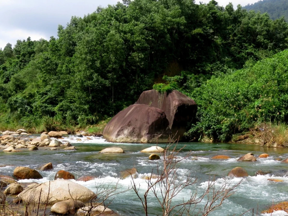 Luong River in Da Nang