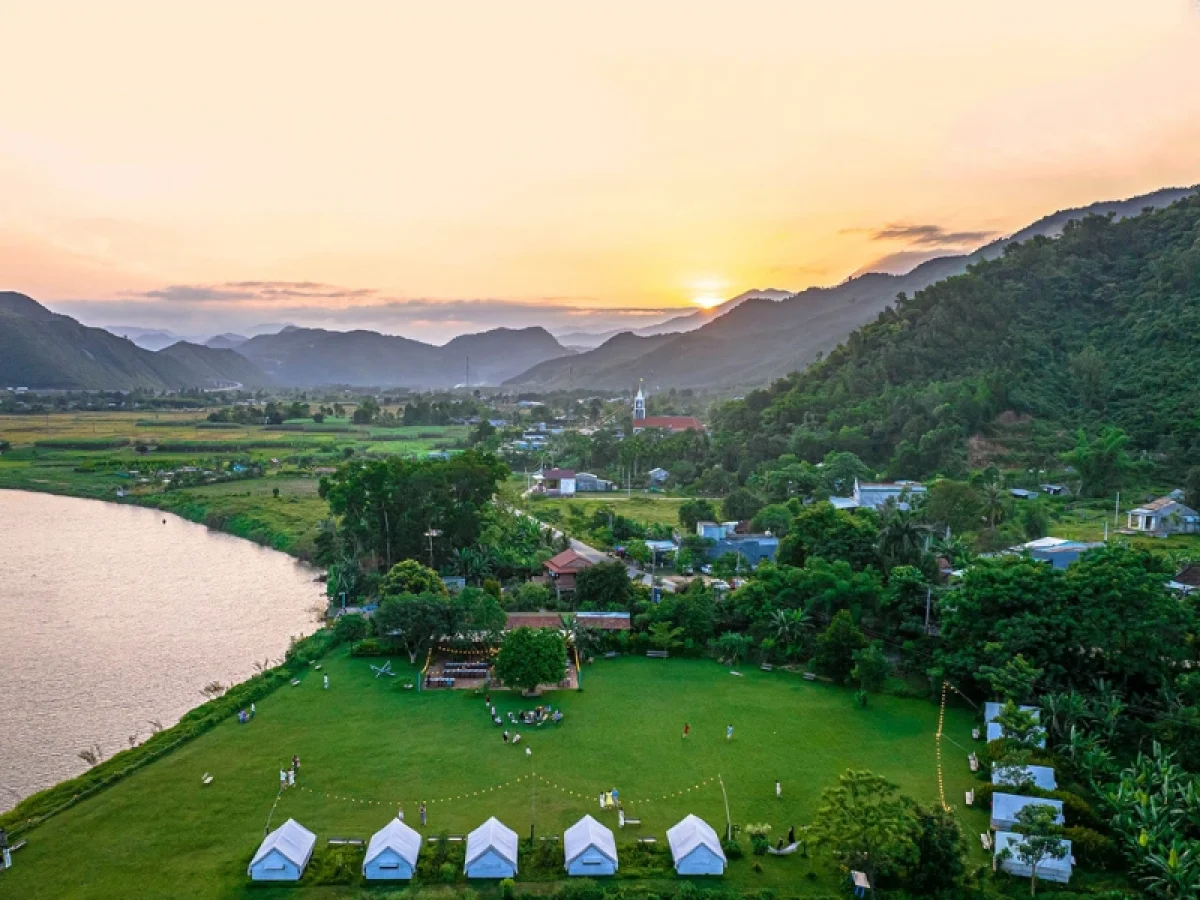 sustainable glamping Da Nang in Yên Retreat