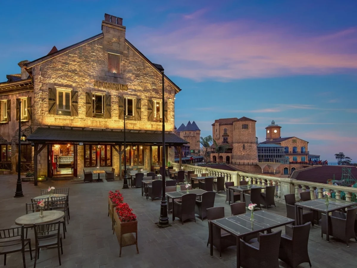 high-end dining Ba Na Hills with Le Grenier restaurant