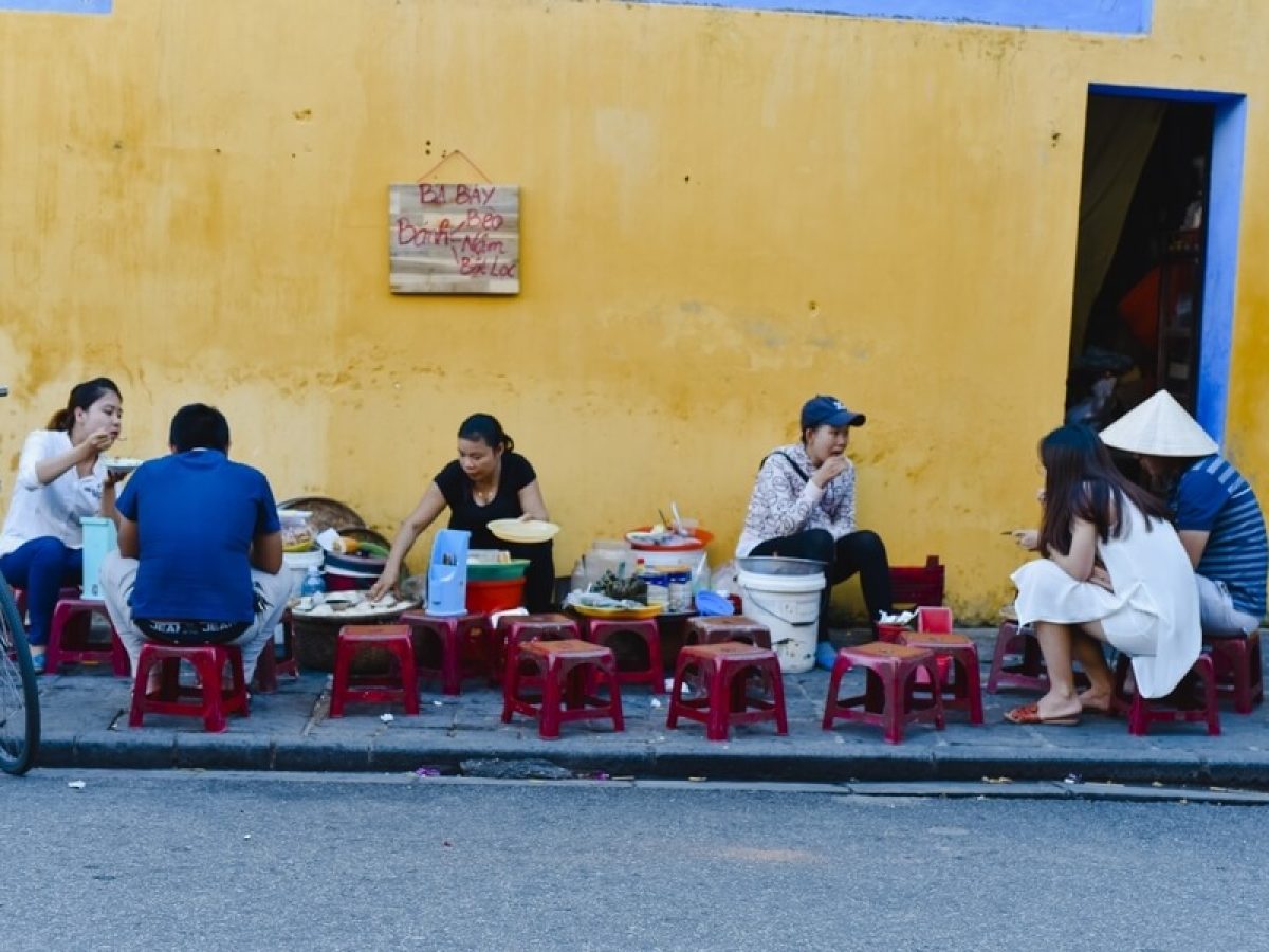a small vendor that reflects local lifestyle
